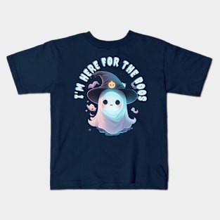 cute ghost boo Kids T-Shirt